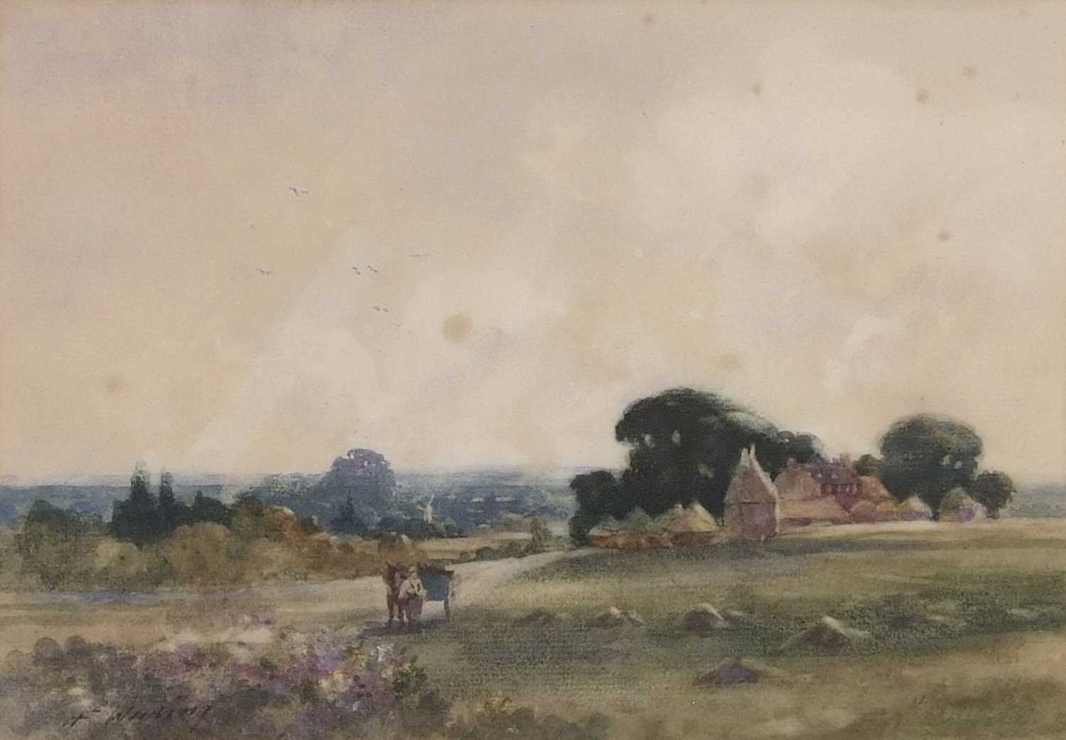 Lot 126 - Henry Frank Waring (fl.1900-1928), a rural...