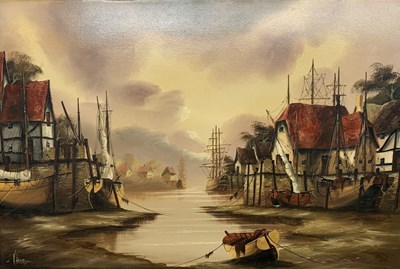 Lot 31 - Kenneth Hammond (British, b.1948), tall masted...