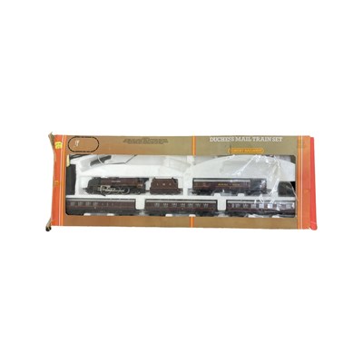 Lot 99 - A boxed Hornby 00 gauge Duchess Mail Train Set...