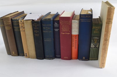 Lot 403 - Box containing a quantity of books on Admiral...