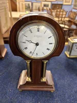 Lot 431 - Art Nouveau style mantel clock entitled Le...