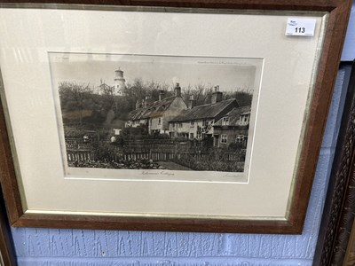 Lot 113 - Fishermans Cottages, Lowestoft, reproduction...