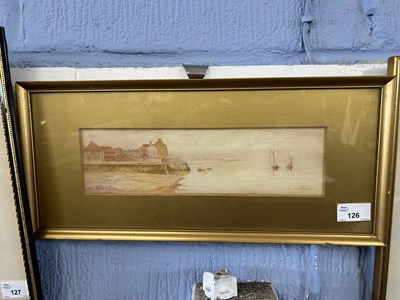 Lot 126 - Old Sheringham by H Vane-Turner, watercolour,...