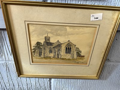 Lot 144 - St Mary Costany Norwich, August 1915 by W...