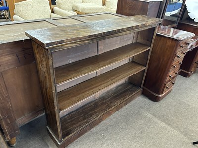 Lot 585 - A 19th Century simulated rosewood bookcase...