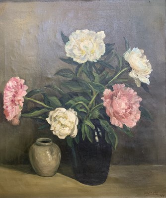 Lot 63 - Dutch School, 20th century, still life of...