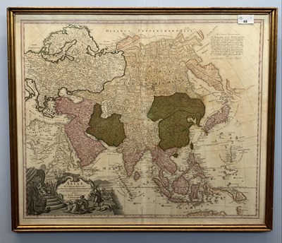 Lot 48 - Johannn Baptist Homann (17th century), hand...