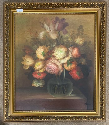 Lot 12 - British School, 20th century, still life of...
