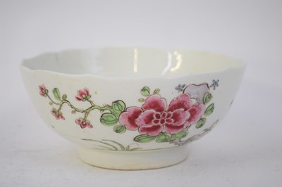 Lot 101 - Early Bow bowl of lobed shape with typical...