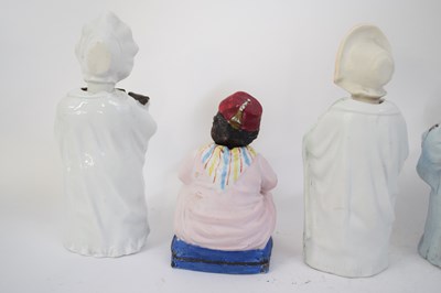 Lot 118 - Quantity of bisque porcelain nodding figures...