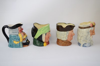 Lot 148 - Group of character jugs, Royal Doulton Sari...