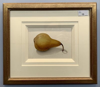 Lot 13 - Olga Makrushenko (Russian, b.1956), "Pear 2",...