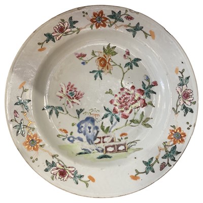 Lot 315 - Chinese Export Plate 18th century