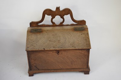 Lot 239 - Unusual Georgian faded mahogany small table...
