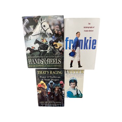 Lot 284 - A collection of horseracing / jockey interest...