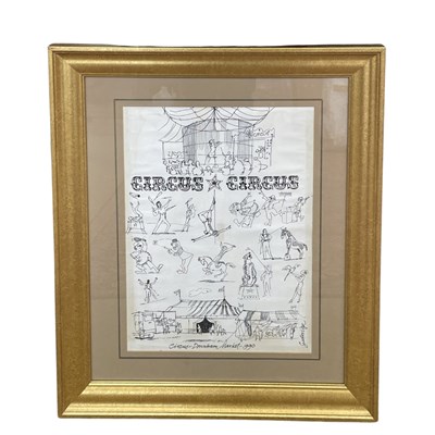 Lot 5 - An ink on paper poster for the 1990 Downham...