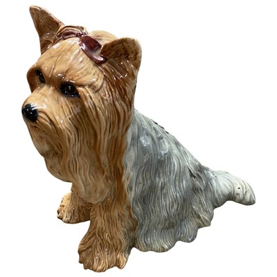 Lot 344 - A large Beswick model of a Yorkshire Terrier,...