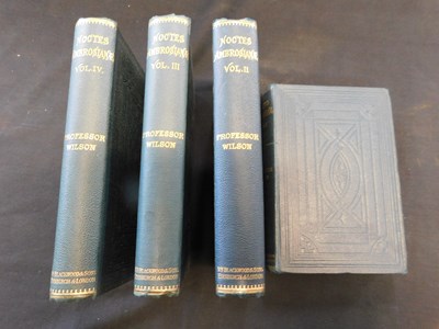Lot 111 - JOHN WILSON: NOCTES AMBROSIANEE, Edinburgh and...