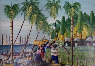 Lot 95 - In the manner of Yves Gerard Edourd (Haitian,...