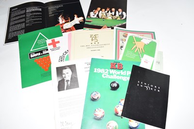 Lot 446 - Mixed Lot: ephemera to include a KB World Pool...