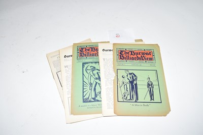 Lot 451 - Editions of THE BURWAT BILLIARDS VIEW,...