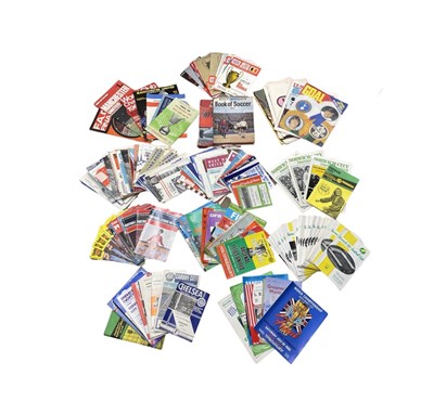 Lot 252 - A large collection of vintage football...