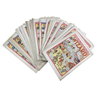 Lot 23 - A collection of Wizard comic books,...