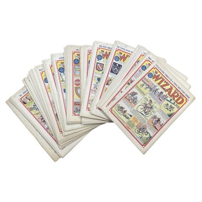 Lot 26 - A collection of Wizard comic books,...