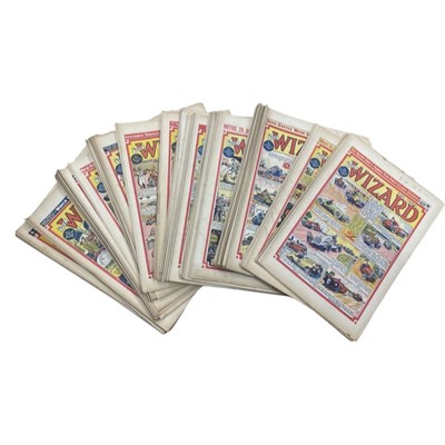 Lot 24 - A collection of Wizard comic books,...