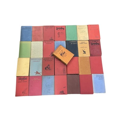 Lot 7 - A large collection of Biggles by W E Johns,...