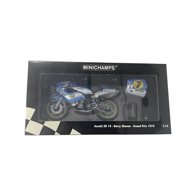 Lot 275 - A boxed Minichamps 1:12 scale model: Suzuki XR...