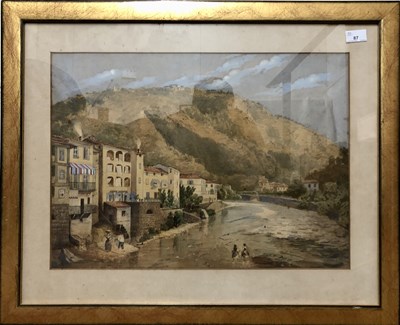 Lot 87 - Late 19th / Early 20th Century Landscape of an...