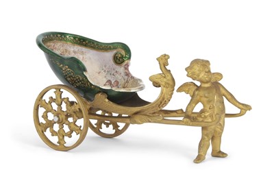 Lot 277 - A 19th Century French enamel and ormolu...