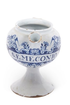 Lot 90 - A Delft wet drug jar circa 1740 probably...