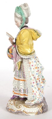Lot 32 - A 19th Century Meissen figure of the Race...