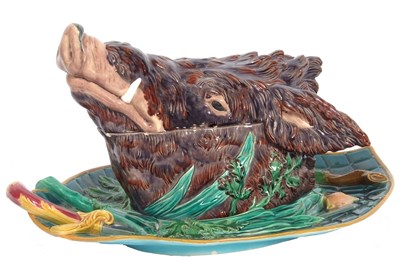 Lot 62 - An extremely rare and important Minton...
