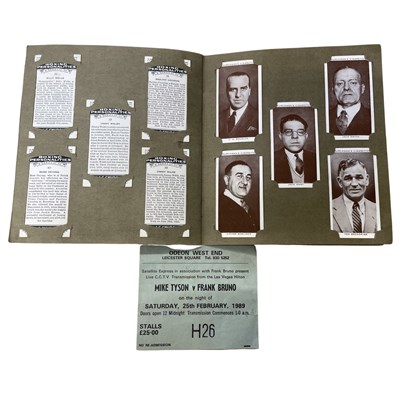 Lot 269 - A mixed lot of boxing memorabilia, to include:...
