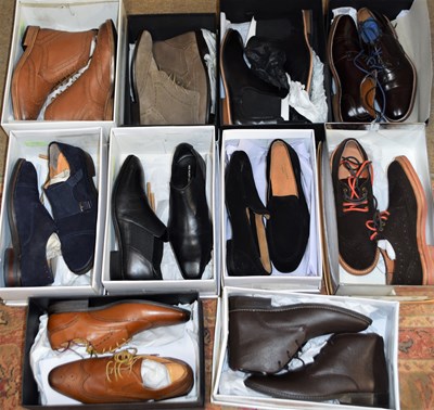 Lot 310 - Gentleman's footwear: 10 pairs of Kurt Geiger...